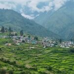 Scenic view of the Himalayan mountain range– places to visit near Rudrapur