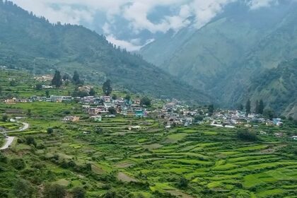 Scenic view of the Himalayan mountain range– places to visit near Rudrapur