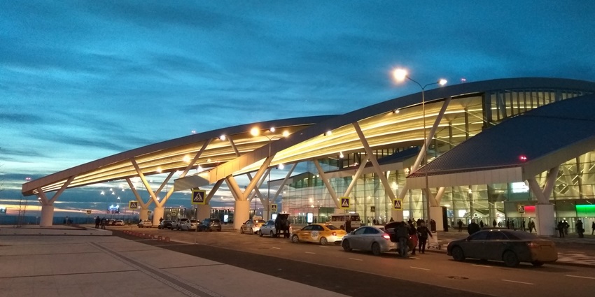 Platov International Airport is one of the newest airports in Russia, offering modern facilities.