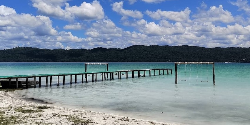 A unique beach where three Central American nations meet, offering scenic magnificence.