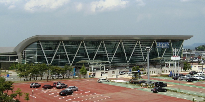 Pohang-Gyeongju Airport, a regional airport near historic and coastal destinations.