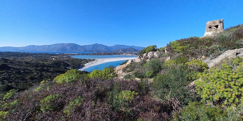 Porto Giunco, the prettiest waters among sardinia beaches.