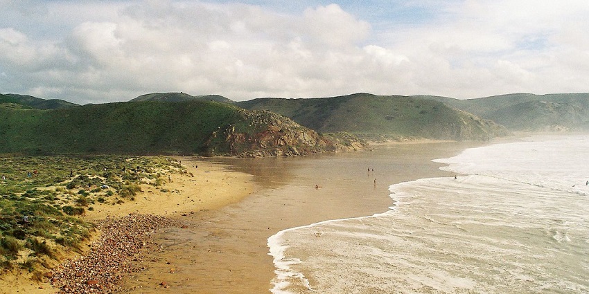 Praia do Amado located on the Costa Vicentina, is one of the top surfing destinations.