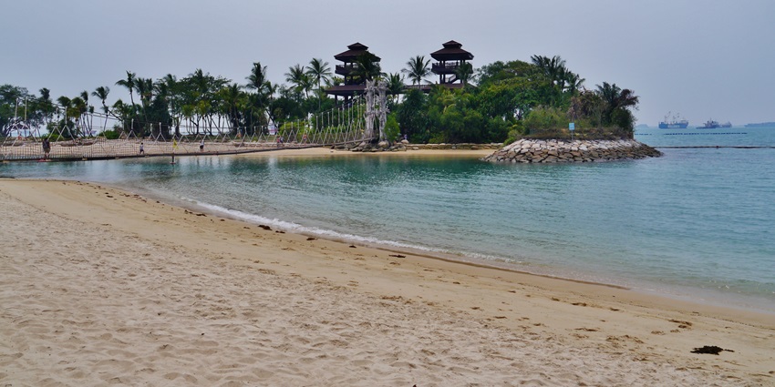 Remote, untouched beach offering tranquility and stunning natural surroundings.