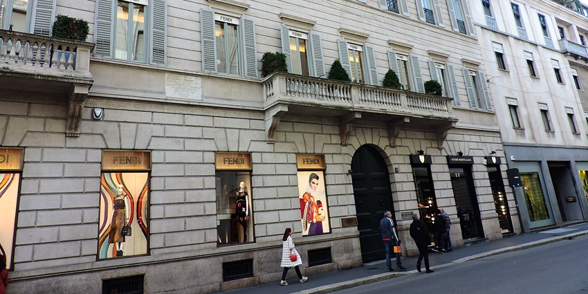 Milan’s ultimate fashion paradise, one of the best places to visit in Milan in December.