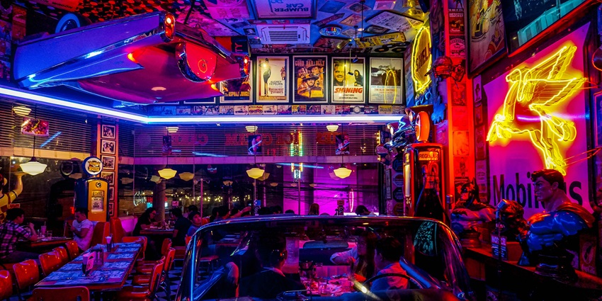 Dynamic club offering eclectic music genres and an energetic crowd.