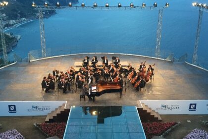 An amazing view of the performances at the Ravello Music Festival