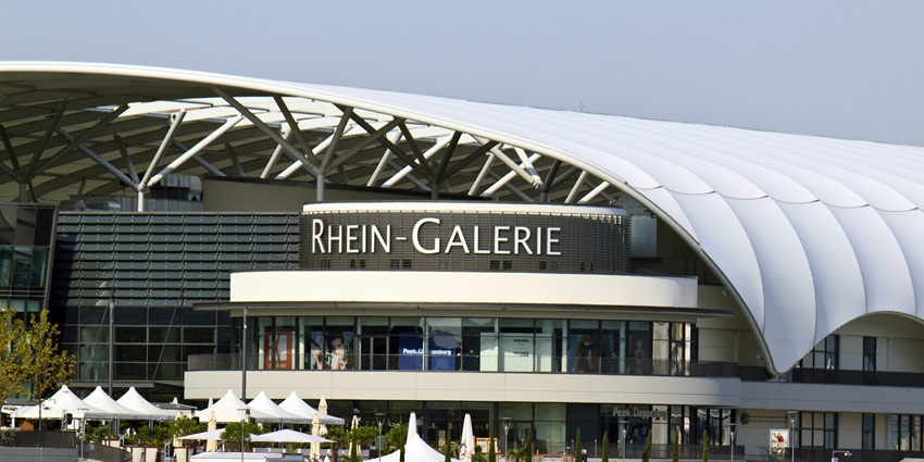 An image of Rhein-Galerie Ludwigshafen, a popular shopping place in Ludwigshafen.