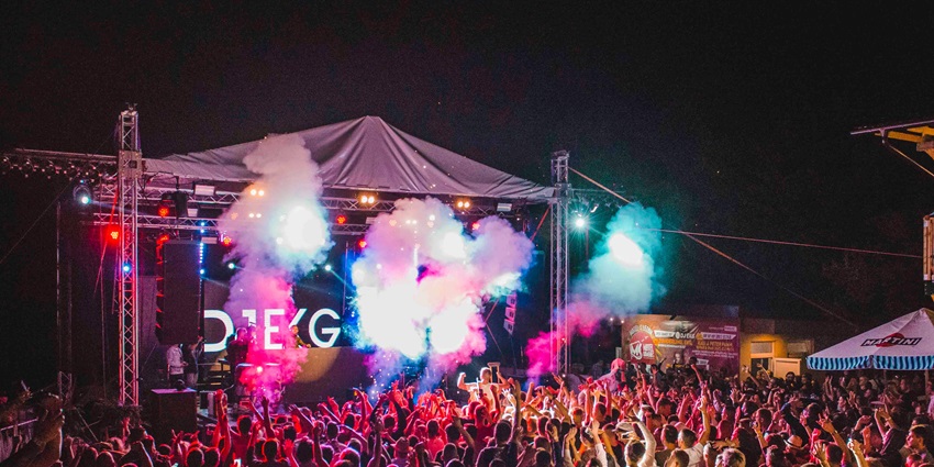 Lively celebrations and fireworks during New Year with beach parties and nightlife.