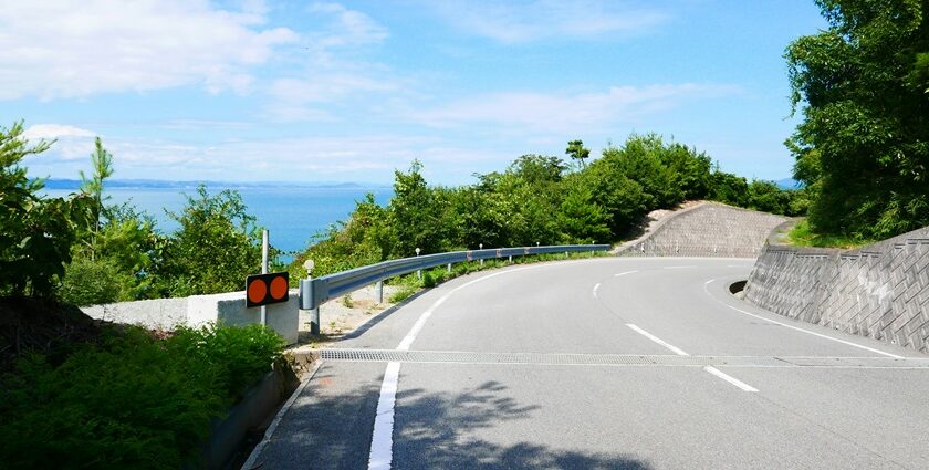 An image of a beautiful view during driving on one of the road trips in South India.