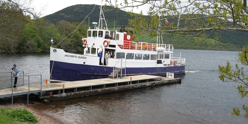 Scenic cruise with breathtaking views and legendary Nessie tales at Loch Ness
