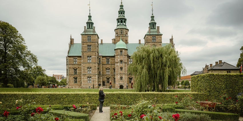 An Image of the Rosenborg Castle, one of the best places to visit in Copenhagen.