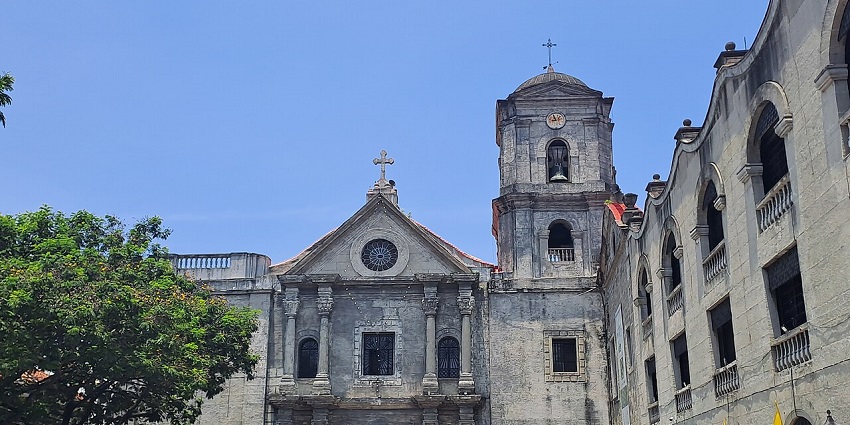 Baroque-style church in Manila, a UNESCO World Heritage Site.