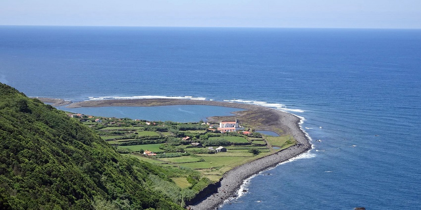 Breathtaking view of the Sao Jorge Islands, a part of the Azores Island