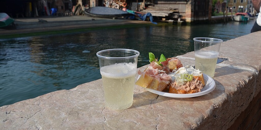 Explore the various delicacies of Venice, which offers a variety of flavor