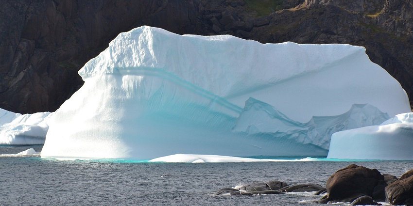 An Image of the Prins Christian Sund, Greenland, resembling the Scoresby Sund, Greenland