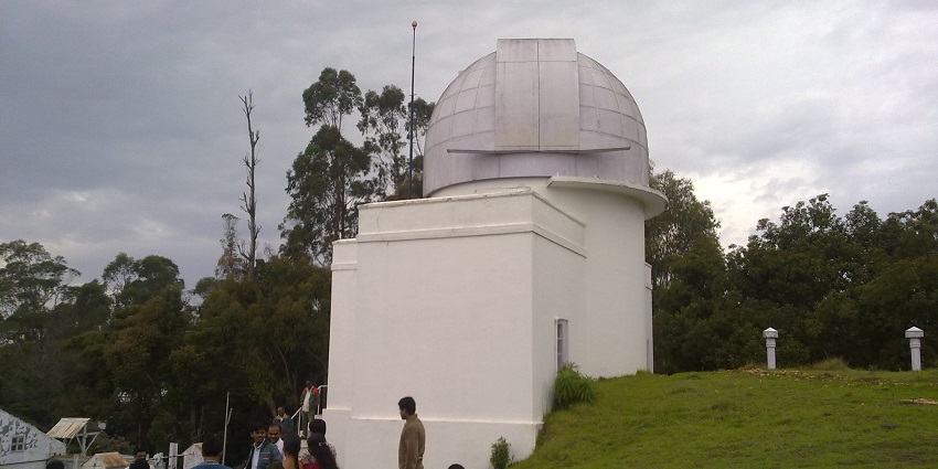 A picture of Solar Observatory, stargazing here is one of the best things to do in Kodaikanal.