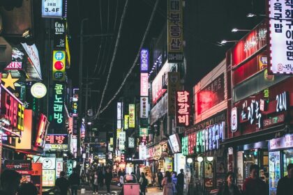 South Korean nightlife offers vibrant clubs, bars, and cultural experiences.