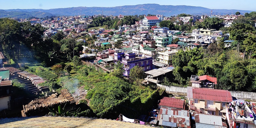An image of Shillong, Meghalaya, with breathtaking views all around.