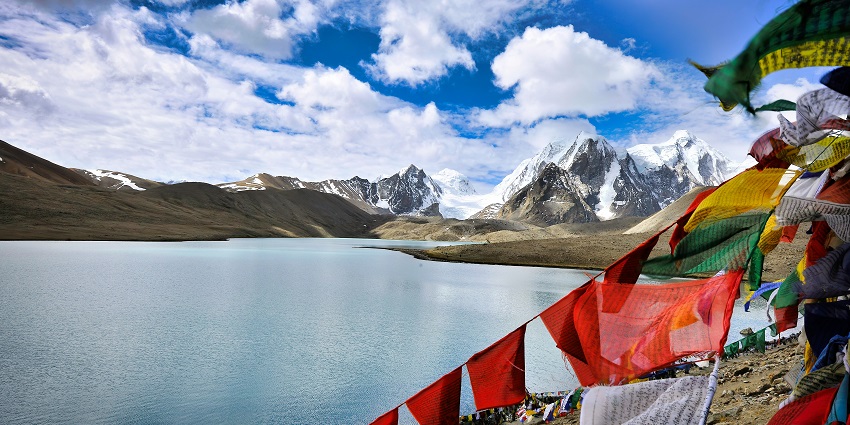 An image of Sikkim, one of the best places to explore the beautiful landscapes.