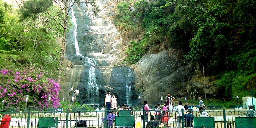 Stunning waterfall is known for its crystal-clear water and beauty.