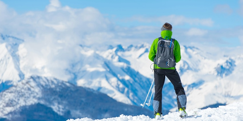Ski in Tsaghkadzor, an adventure amidst the snow covered mountains.