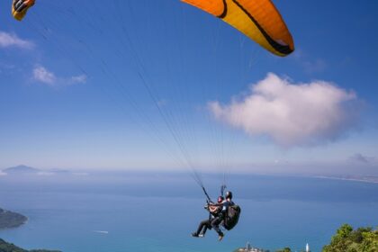 Skydiving in Italy which is one of the famous adventure sport in Italy