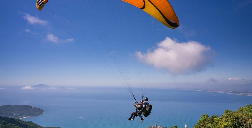 Skydiving in Italy which is one of the famous adventure sport in Italy