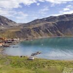 Remote South Georgia Island featuring glaciers, mountains, and abundant marine wildlife