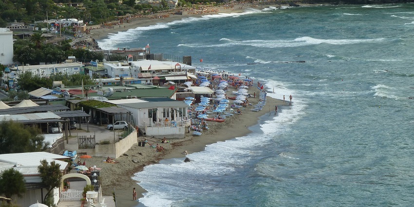 Image of Spiaggia Di Citara, Ischia Island - one of the beaches near Naples