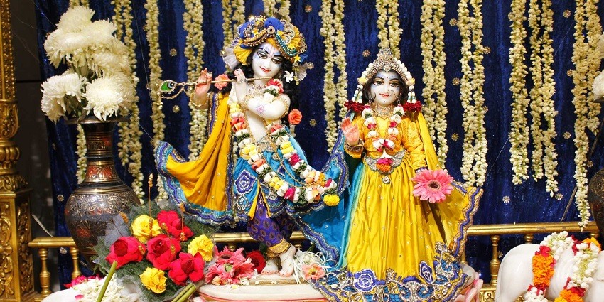 Indian temples in South Korea, devoted to Radha-Krishna worship and bhakti traditions.