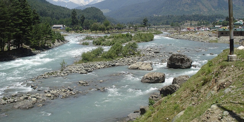 An image of the River Yatra, one of the most popular places to visit in June in North India.