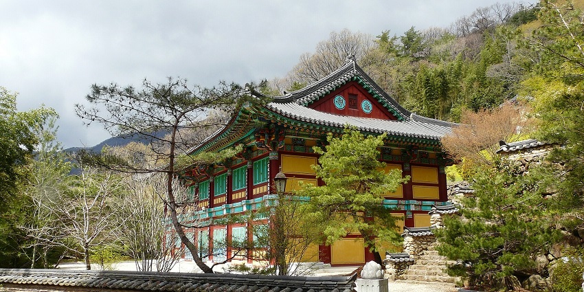 One of the tranquil Korean temples with a rich history and compelling surroundings.