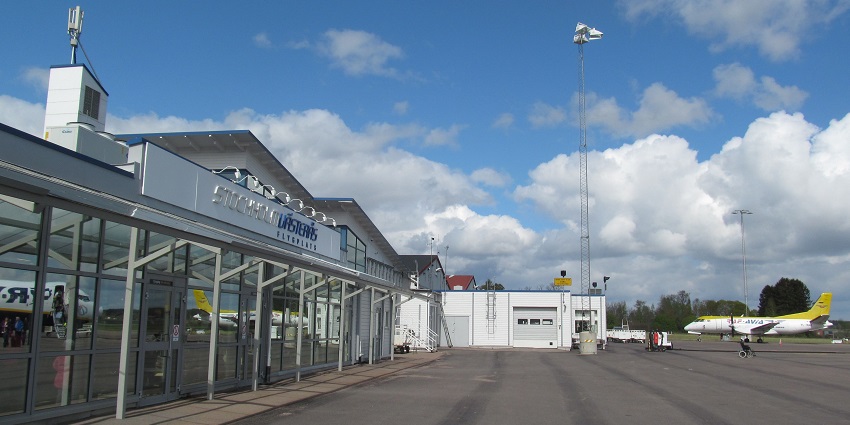 An image of the Stockholm Västerås Airport, a famous one.