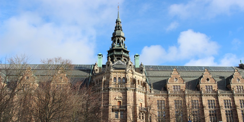 An image of the Djurgården, a famous tourist destination in Stockholm.
