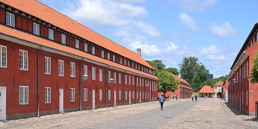 An image showing a view of Kastellet, a remarkable thing to see in Denmark.