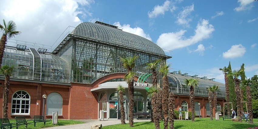 An image of Palmengarten, a botanical garden and one of the best things to see in Frankfurt, Germany.