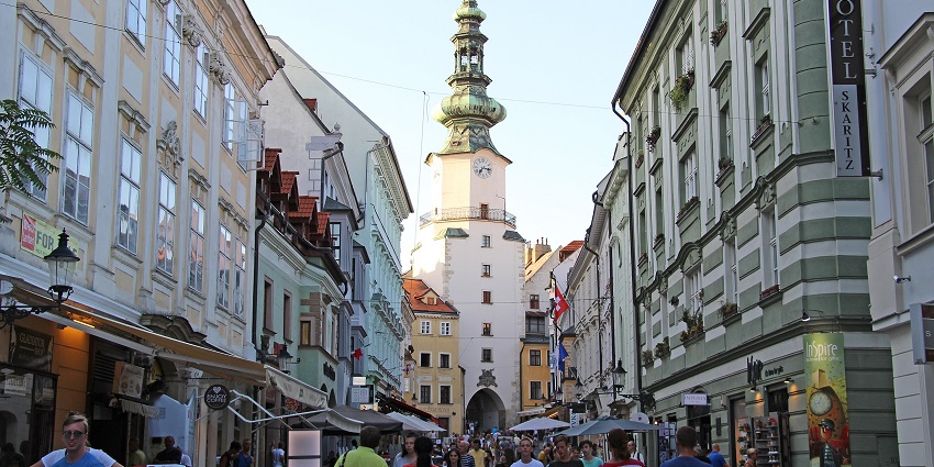 Scenic image of the Enchanting Old Town of Bratislava in Slovakia