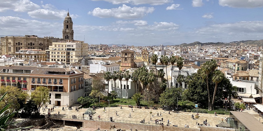 Meander through charming streets and plazas, one of the things to do in Malaga in November.