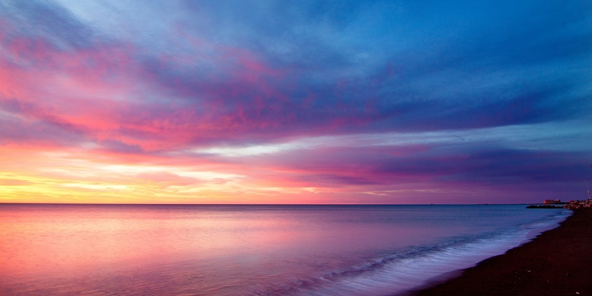 Breathtaking coastal sunsets are perfect for romantic walks and unforgettable moments.