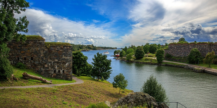 An Image of the Suomenlinna Fortress, one of the tourist attractions in Finland.