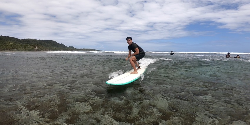 Catch the waves and enjoy surfing, among the best adventure sports in Pondicherry.