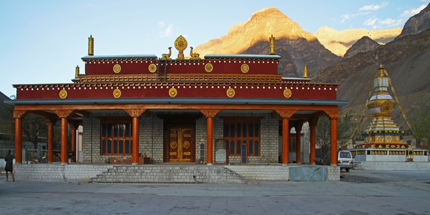A view of the Tabo Monastery in the Indian state of Himachal Pradesh