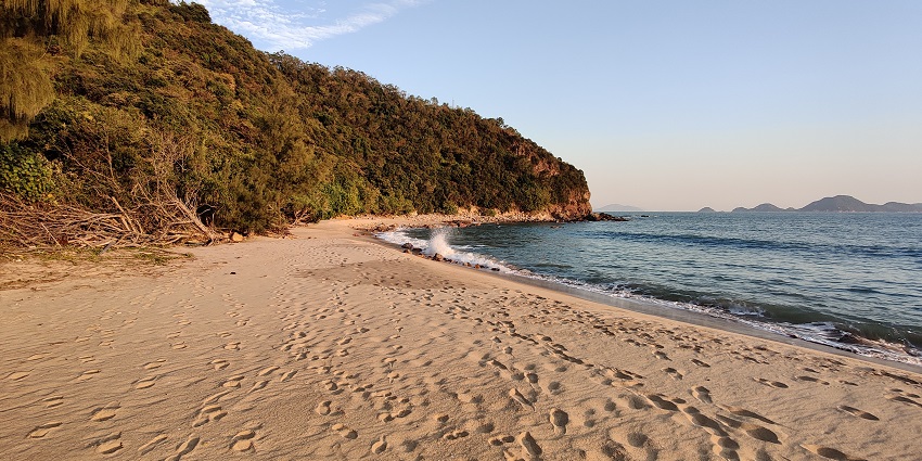 One of the secluded Hong Kong beaches, you should check out Tai Long Wan.
