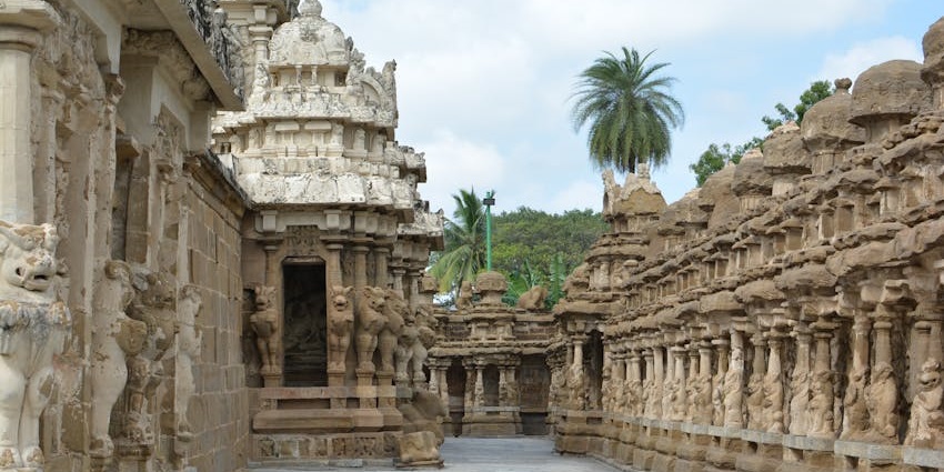 An image of a panoramic view of the city of Madurai, a famous city in Tamil Nadu.