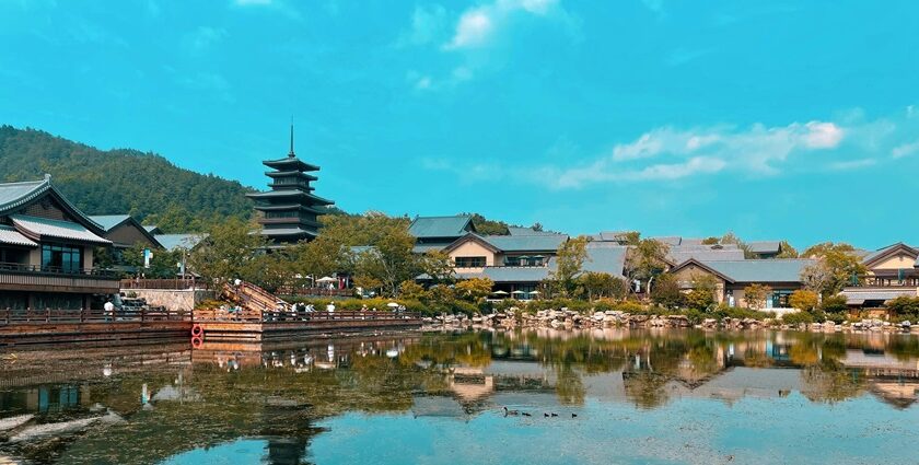 The temples in Japan showcase spiritual heritage, stunning architecture, and cultural significance