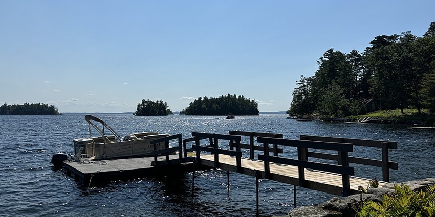 Sunlight reflecting on the lake’s surface gives it a glittery effect, as seen from the shores.