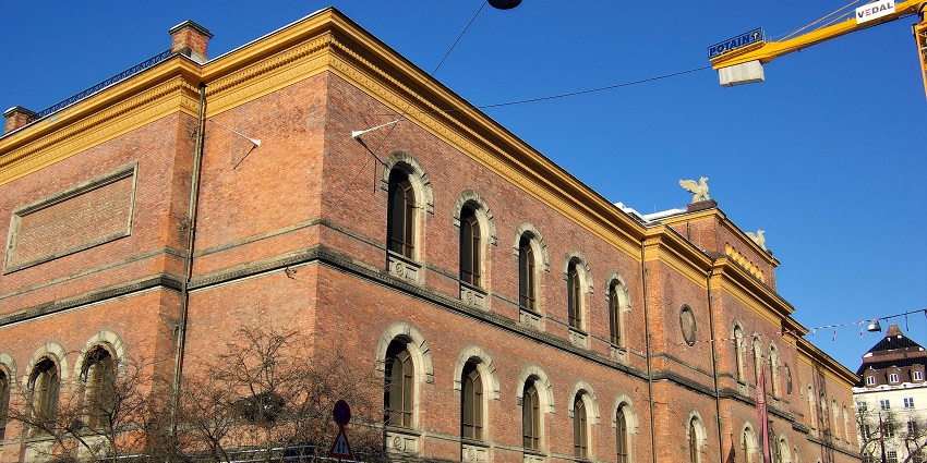 An image showing "The Scream" painting at Nasjonalgalleriet in Oslo, Norway.