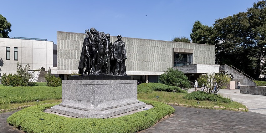 An image of The National Museum of Western Art in Tokyo highlighting global art