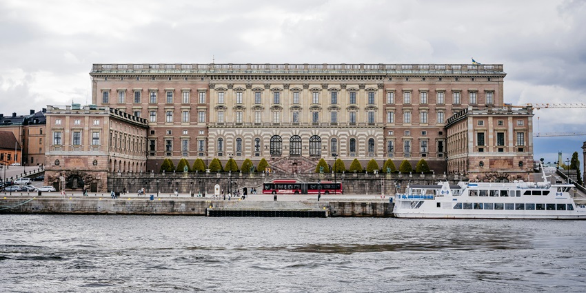 Magnificent royal residence with grand design and historical significance in Stockholm.